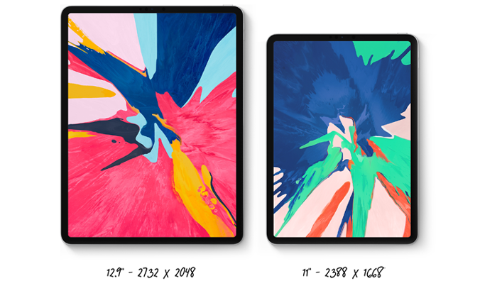 apple ipad sizes